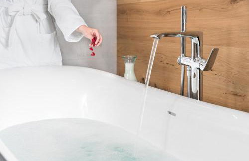 Ferienwohnung im Chaletstil Bergloft 115 qm Wellness Fitness Sauna Bergrödelhof - Foto 17