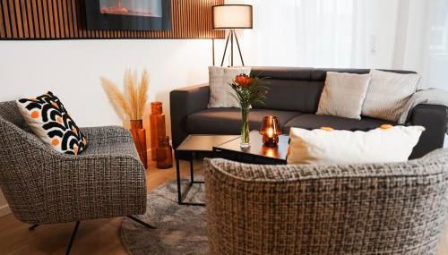 Paderborn-Oase mit Kamin-Balkon-Stilvolles Zuhause-24 -7 Self Check in, kostenloser Parkplatz - Foto 2