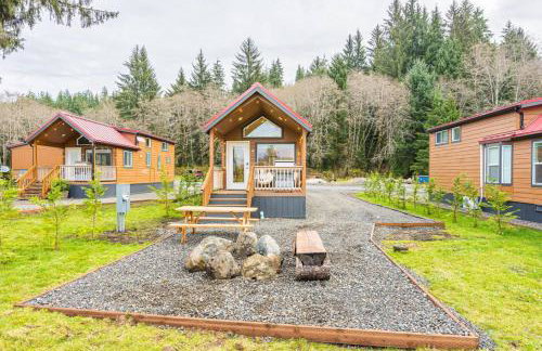 Rainforest Tiny Home Retreat BOHO - Foto 8