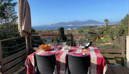 Corsicadream Arone superbe appartement dans villa, vue panoramique mer, piscine, proche Porticcio - Foto 2