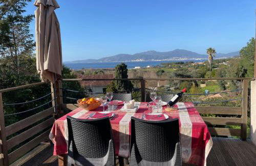 Corsicadream Arone superbe appartement dans villa, vue panoramique mer, piscine, proche Porticcio - Foto 1