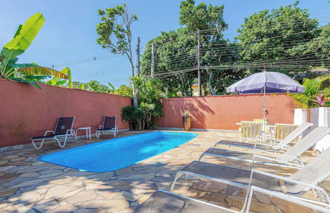 4 quartos piscina 350 m praia - Foto 66