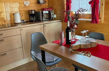 Borowikowe Zacisze drewniane domy z kominkami - Foto 64