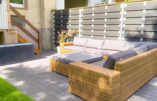 Citynah, Balkon, große Küche und Garten - Foto 10