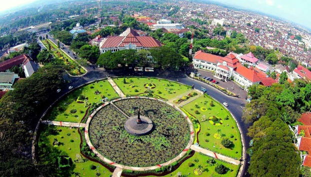 Vista aerea del municipio