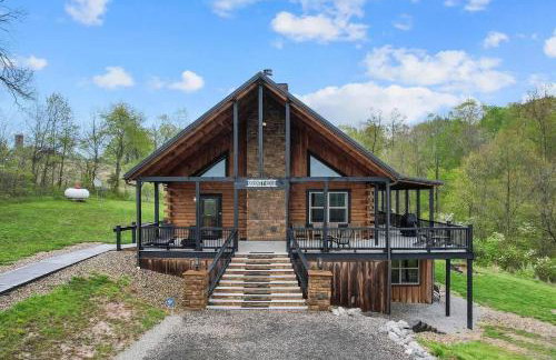 Serenity Ridge- Scenic Luxury Log Estate Getaway - Foto 1