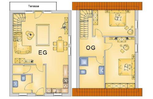 Ferienhaus Nr 24, Typ A, Ferienanlage Blauvogel, Hasselfelde, Harz - Foto 6