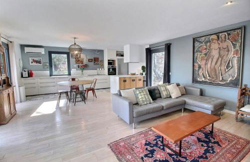 La maison du Barroux avec vue, calme et piscine - Foto 9