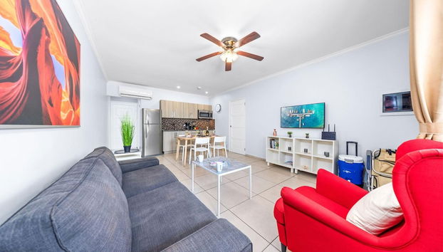 Charming 1br1ba Condo Steps From Eagle Beach - Foto 4, Habitación