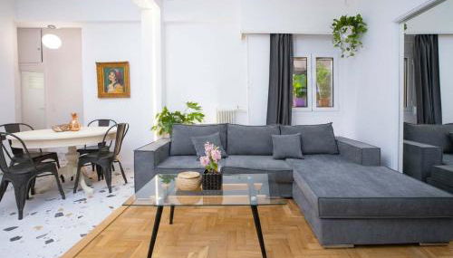 Stylish 2BR Koukaki l Balcony & Work-Friendly Desk - Foto 2