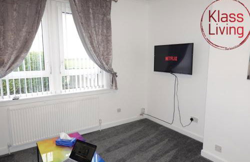 One Bedroom Apartment by Klass Living Serviced Accommodation Blantyre - Welsh Drive Apartment with Wifi - Photo 27