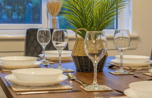 Boswell House - Modern 3 Bed House East Kilbride Close to Motorway - Foto 4