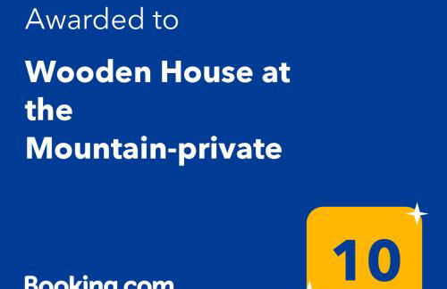 Wooden House at the Mountain-private - Foto 59