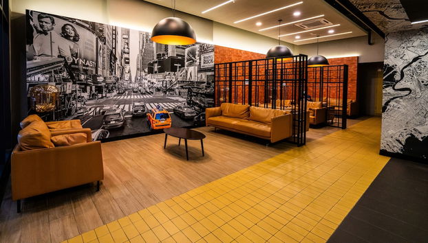 Sitzecke in der Lobby