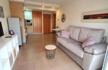 Estudio Daimús primera línea de playa - Foto 1
