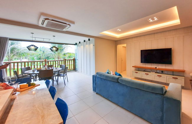 VG Sun Pé na Areia Luxuoso Térreo Gourmet 8 pessoas By DM Apartments - Foto 20