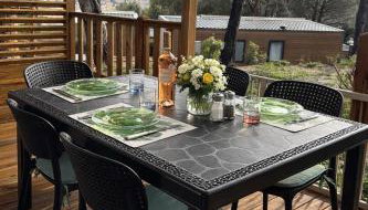 Mobil-home cosy 4 pers terrasse, soleil et piscine - Foto 2