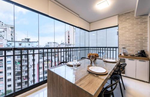 Rosemari's Apartments Centro SP com Piscina e Wi-Fi rápido - Foto 14