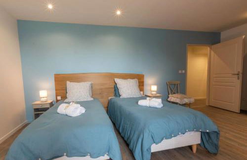 GITE ENTRE TERRES ET VIGNES à la ferme avec SPA privatif en CHAMPAGNE à une heure de Paris - Foto 20