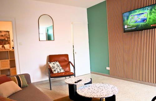 Le Cocon du Haut-Pont - Parking Gratuit, Idéal Groupe, Proche Gare - Foto 10