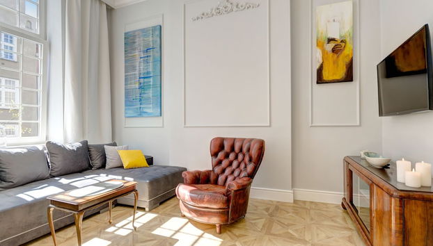 Zona de estar del vestíbulo