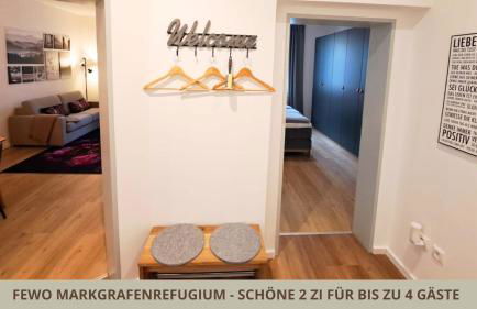 FeWo Markgrafenrefugium zentrumsnahe 2 Zi mit Küche für 1-4 Personen - Foto 6