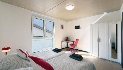 bonquartier - Design Apartment mit Balkon, Arbeitsplatz und Parkplatz - Foto 4