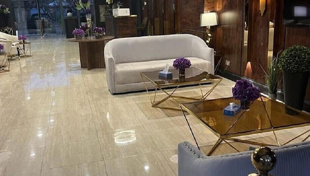 Zona de estar del vestíbulo