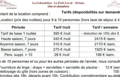 Gîte La Colombière, Le Poët-Laval (26) 8-15 pers. - Foto 37
