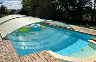 Longère normande avec piscine et jardin - Foto 9