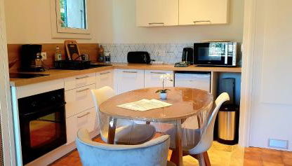 Studio au calme vue montagne "Petit Tibet" - Foto 5, stove, toaster