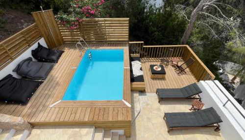 Casa Zita Verde - Ibiza style villa with sea view & sunset BBQ - Foto 2, sunbed