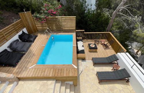 Casa Zita Verde - Ibiza style villa with sea view & sunset BBQ - Foto 2
