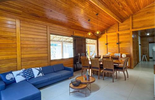 casadecastelhanos, Quadra do MAR de CASTELHANOS, 4 suítes com AR, Churrasqueira, Piscina, Hidromassagem, Cozinha INTEGRADA GOURMET Ideal para FAMÍLIA E AMIGOS - Foto 29