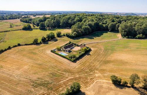 Magnifique longère du Perche avec vue panoramique et piscine pour 9 personnes - Foto 37