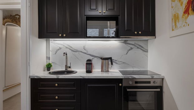 Archangel Kolonaki Apartment - Foto 5, Cocina privada