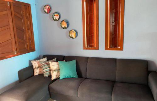 Casa com piscina e um quarto com ar split pé na areia a 50 metros da praia - Foto 16