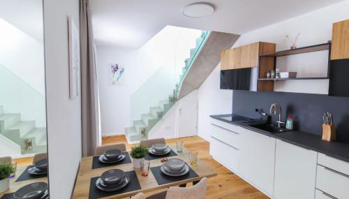 Helios Berlin Apartments - Foto 3, stove, dishwasher