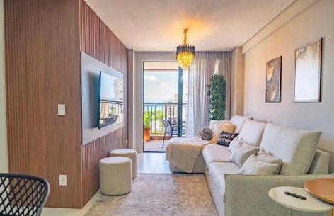 Apartamento 2 quartos, luxuosos com piscina na cobertura e 2 min da praia de Manaira - Foto 18