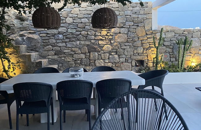 Mykonian Luxury Villa Azure w View Pool - Foto 49