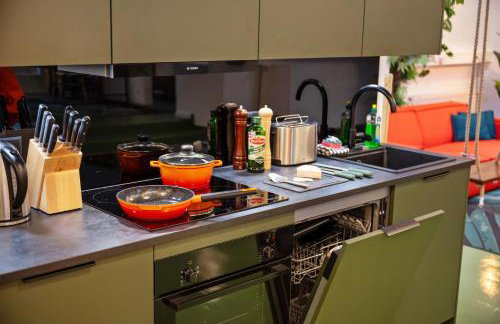 HeRo LiWing - Urban Jungle Loft Hamburg- bis zu 6 Personen - Foto 13