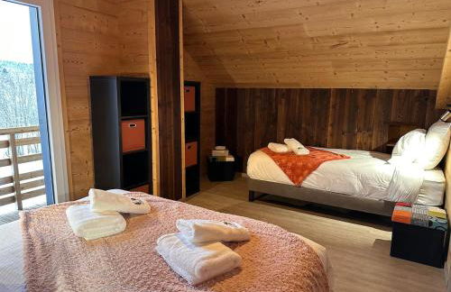 Chalet PLUME D'EAU - jacuzzi, piscine et pétanque - Foto 11