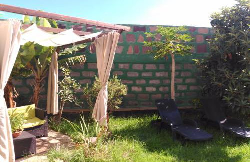 Villa Canaria piscina jacuzzi jardín - Foto 33