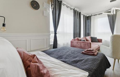 Stylowy apartament z balkonem i panoramą miasta - Foto 1