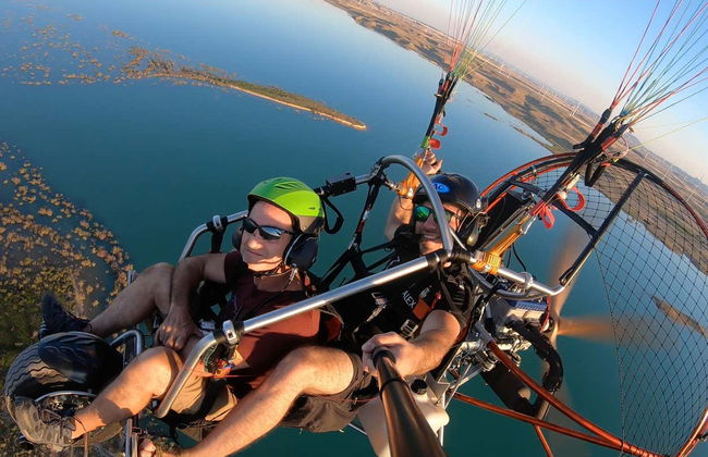 Vol en paramoteur au-dessus de Saragosse - Photo 2