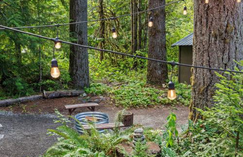 Retro A-Frame Cabin - Hot tub Firepit & Fireplace - Foto 23