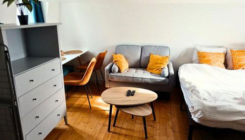 Studio Cosy Proche Gare Rouen Rive Droite - Foto 4