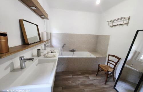 Villa La Campanette, clim, piscine, jardin, parking, wifi - Foto 16