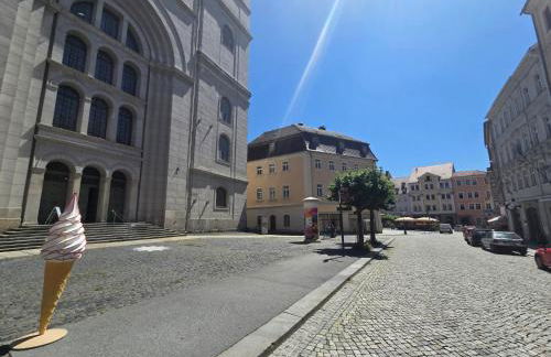 FERIENWOHNUNG 77m2 APARTMENT 2 RAUM WOHNUNG im ZITTAUER STADTZENTRUM INNENSTADT INNENRING TOP LAGE MARKT UND RATHAUS NÄHE - Foto 27