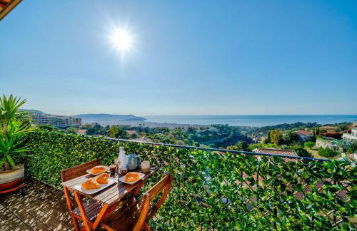 Panoramic sea view of the French Riviera, Parking - Foto 36